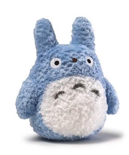 STUDIO GHIBLI - Peluche Fluffy Medium Totoro - 14cm