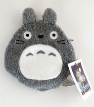 STUDIO GHIBLI - Coin Purse Totoro Plush Grey - 12 cm