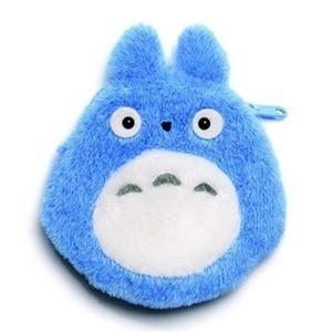 STUDIO GHIBLI - Porte-Monnaie Peluche Totoro Bleu - 12 cm