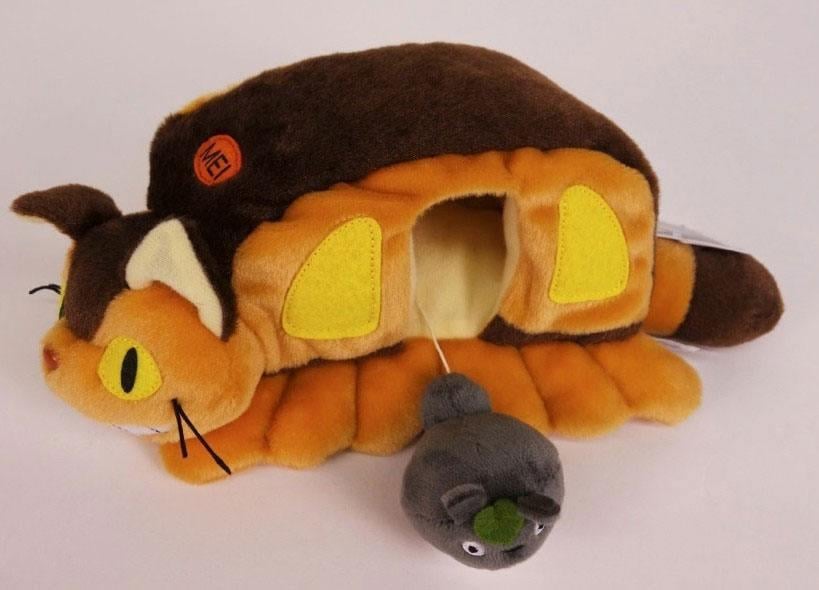STUDIO GHIBLI - Peluche Totoro - Catbus House - 24cm