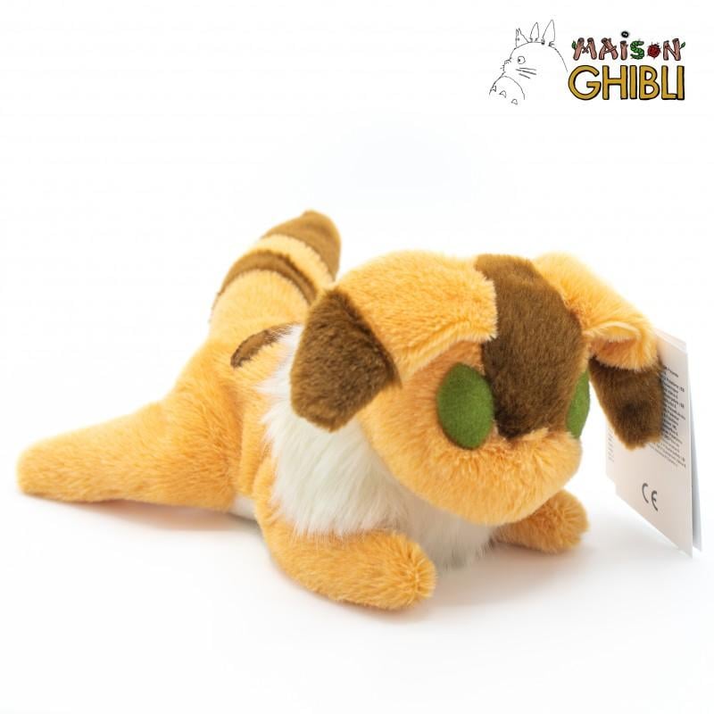 LE CHATEAU DANS LE CIEL - Renard Ecureuil -Peluche Fluffy Beanbag 21cm