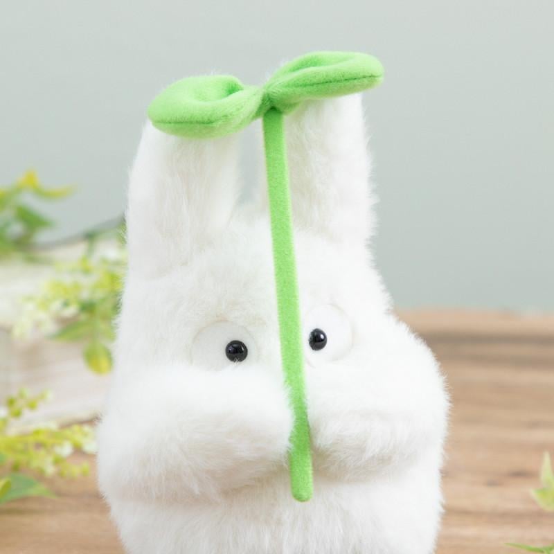 MON VOISIN TOTORO - Totoro Blanc - Peluche Dondoko 18cm