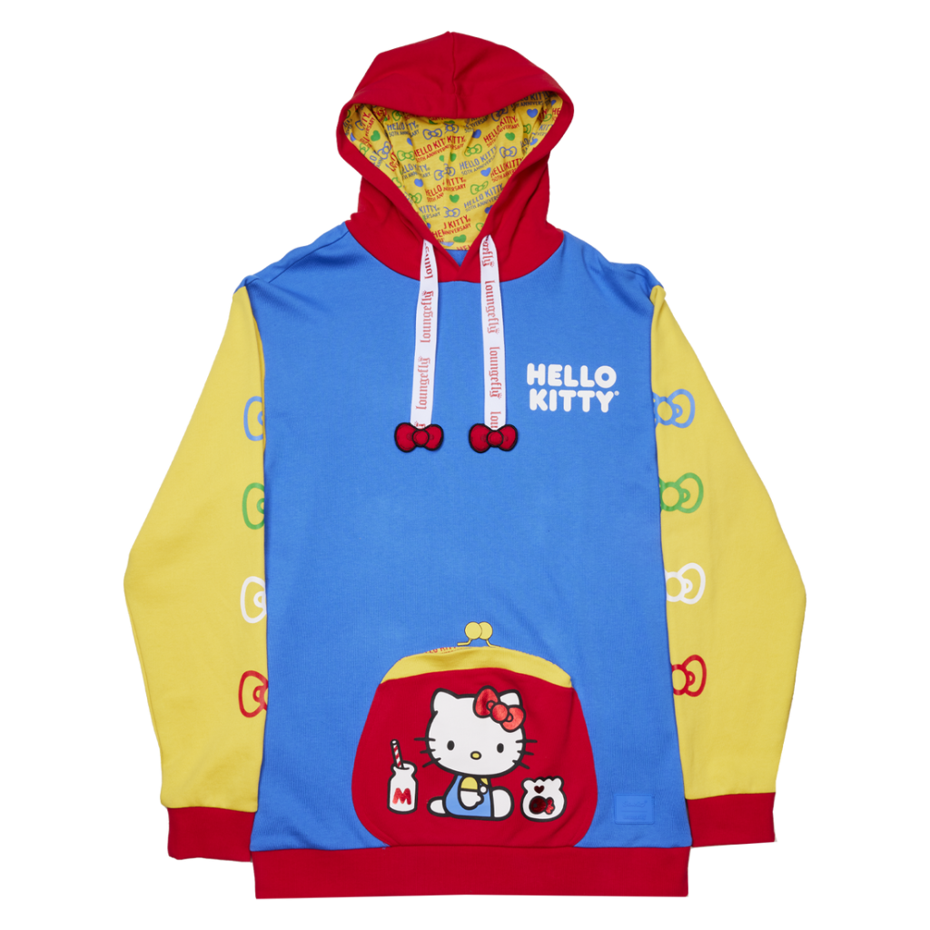 HELLO KITTY - 50ème Anniversaire - Hoodie Unisex Loungefly (S)