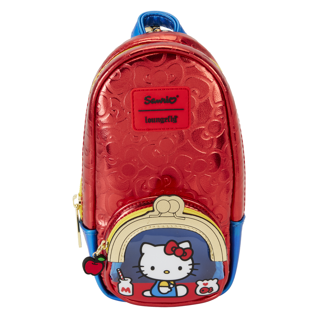 HELLO KITTY - 50ème Anniversaire - Mini Sac à Dos Plumier LoungeFly