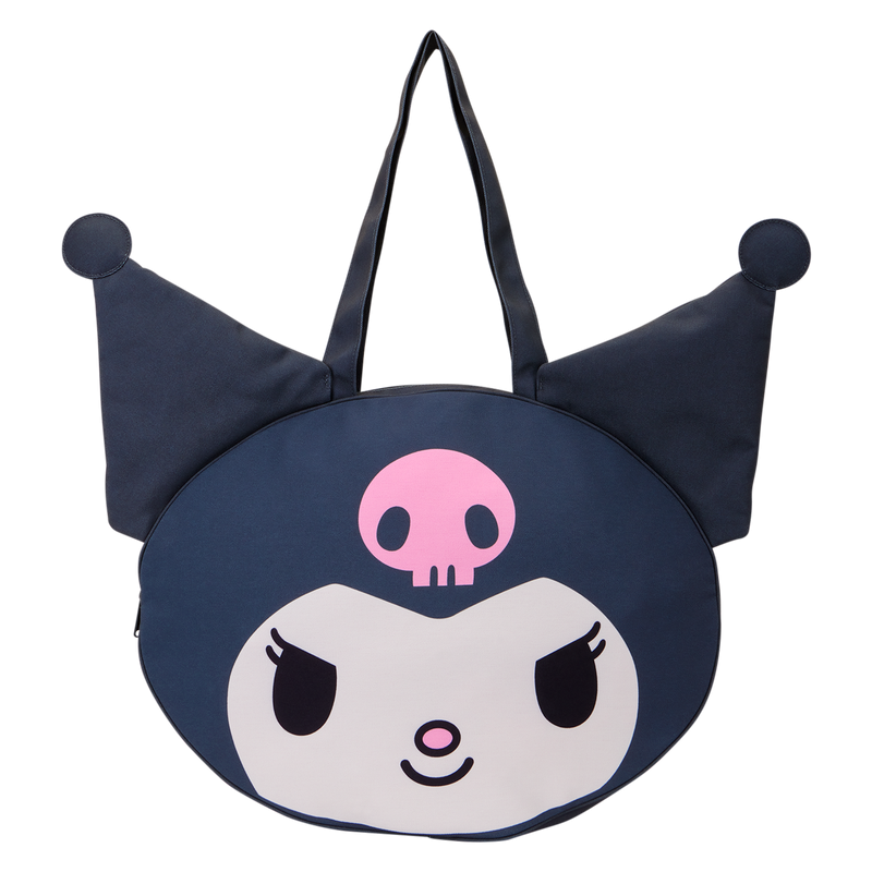 SANRIO - Kuromi - Oversize Canvas Tote Bag LoungeFly