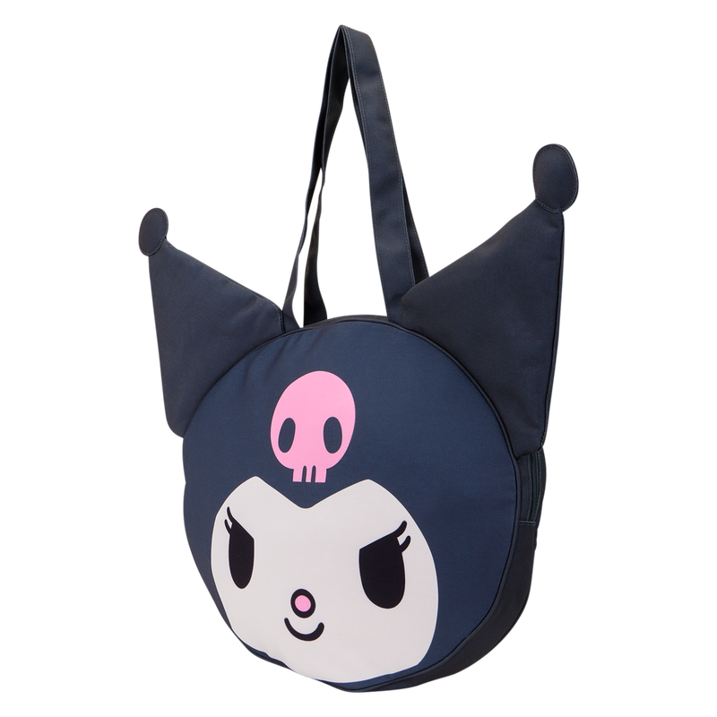 SANRIO - Kuromi - Oversize Canvas Tote Bag LoungeFly