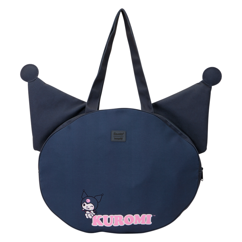 SANRIO - Kuromi - Oversize Canvas Tote Bag LoungeFly