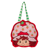 CHARLOTTE AUX FRAISES - Oversize Canvas Tote Bag LoungeFly