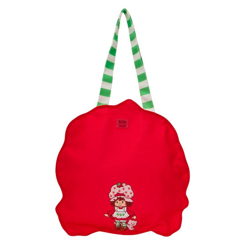 CHARLOTTE AUX FRAISES - Oversize Canvas Tote Bag LoungeFly