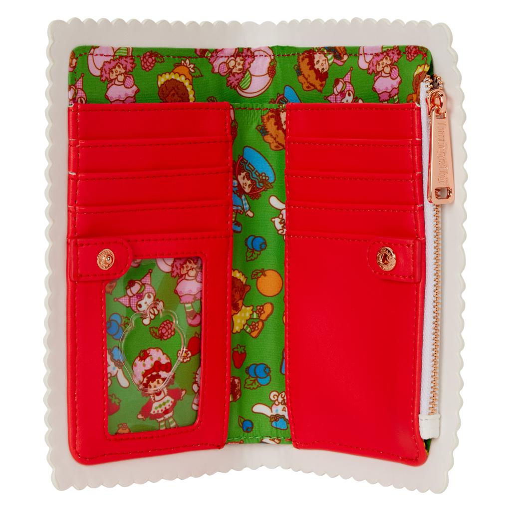 SANRIO X CHARLOTTE AUX FRAISES - Portefeuille LoungeFly