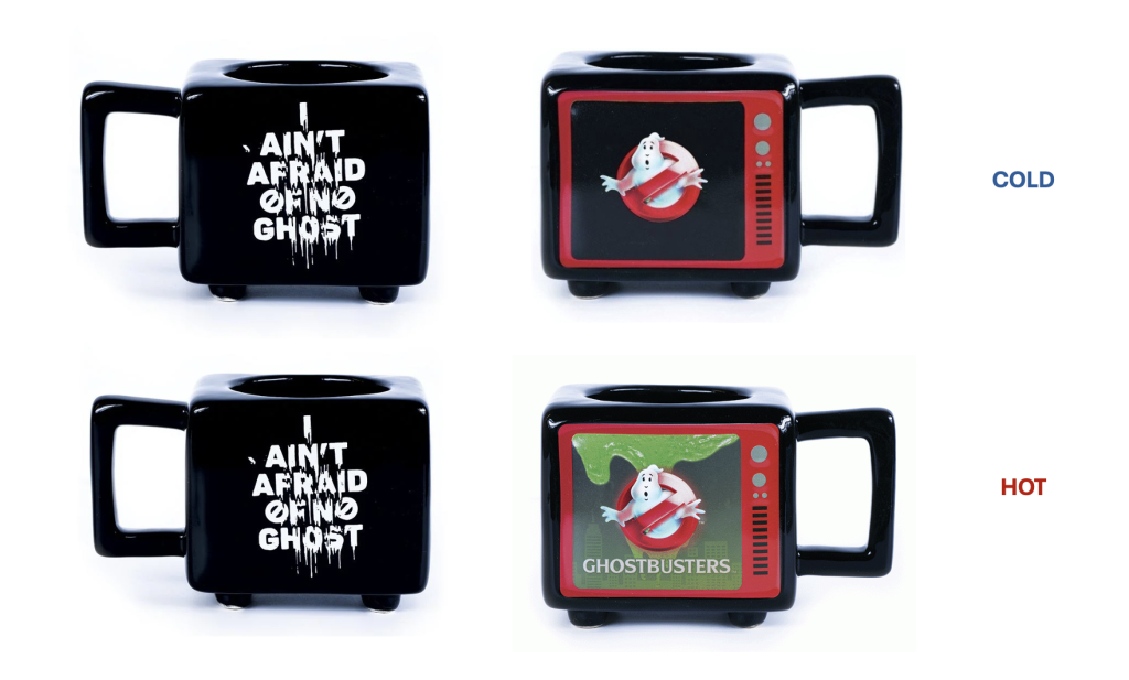 GHOSTBUSTERS - I Ain't Afraid - Mug RETRO TV thermoréactif 500ml