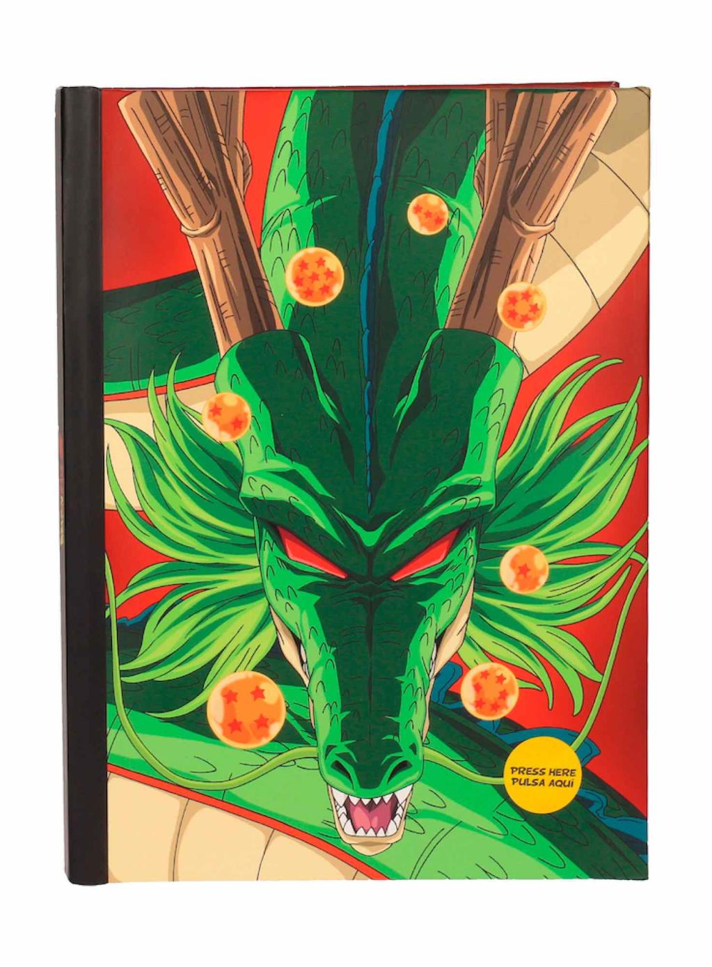 DRAGON BALL Z - Shenron - Cahier Lumineux "15x25x3cm"