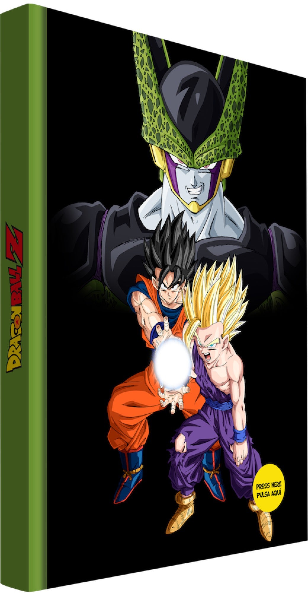 DRAGON BALL Z - Cell Bataille Finale - Cahier Lumineux "15x25x3cm"