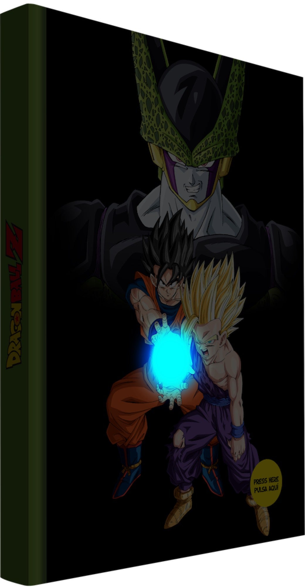 DRAGON BALL Z - Cell Bataille Finale - Cahier Lumineux "15x25x3cm"