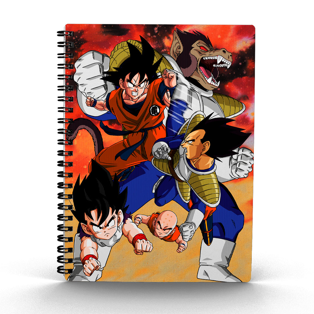 DRAGON BALL Z - Red - Notebook Effet Lenticulaire 3D