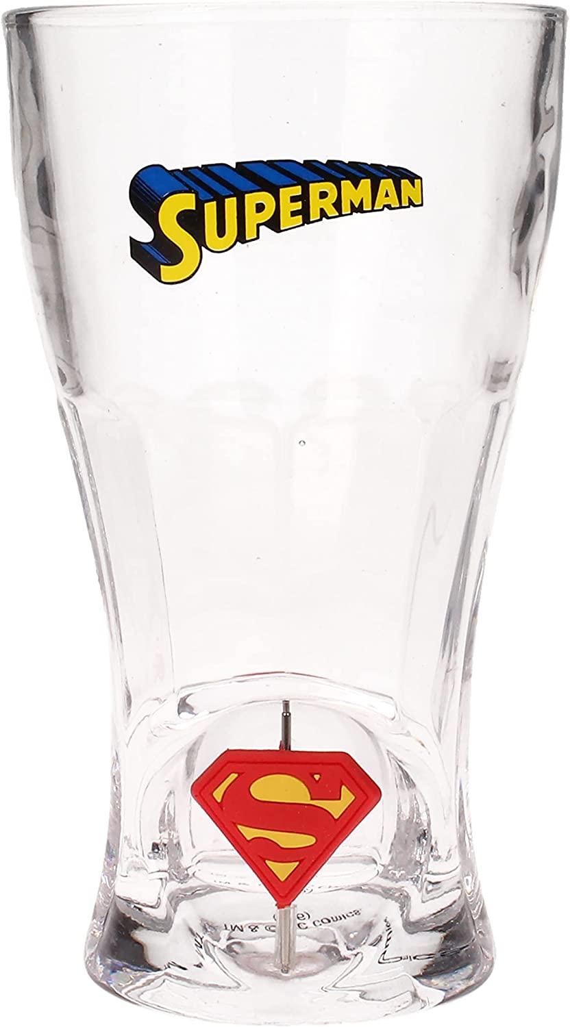 DC - Superman "Logo Rotative" - Verre "9x17x9cm"
