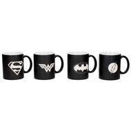 DC - Logo - Set de 4 Mug en céramique "30x24x9cm"