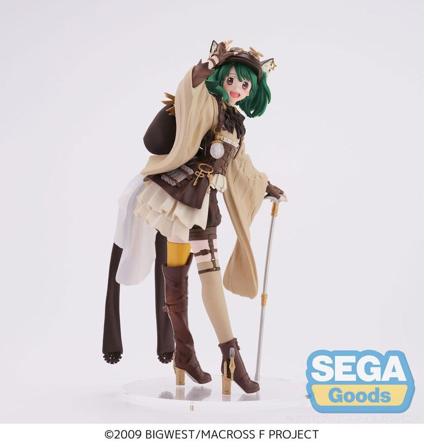 MACROSS FRONTIER - Ranka Lee Oshare - Statuette Figurizma 17cm