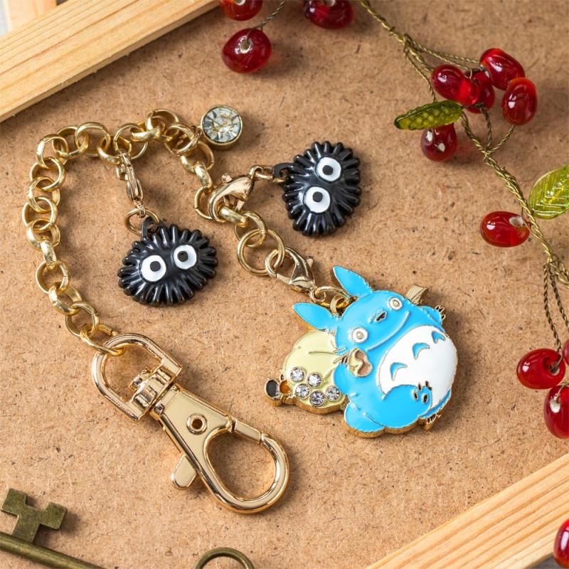 MON VOISIN TOTORO - Totoro bleu - Chainette charms