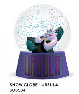 LA PETITE SIRENE - Ursula - Boule à Neige 65mm