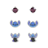 STITCH - Scary Stitch - 3 Paires de Clous d'Oreilles