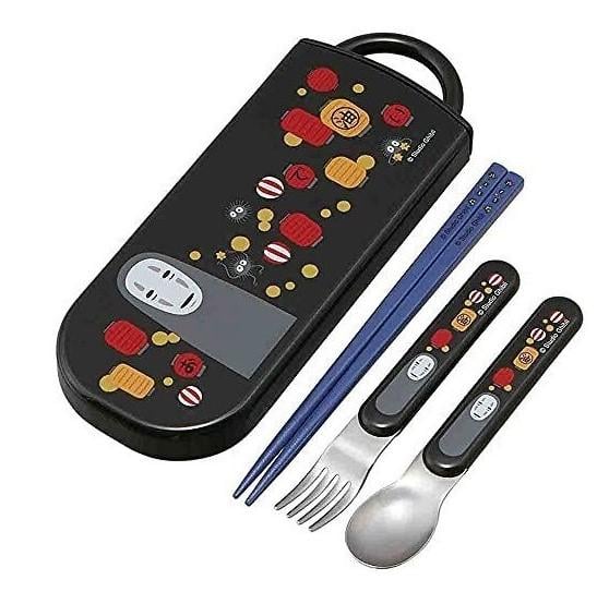 LE VOYAGE DE CHIHIRO - No Face -Set baguettes cuillère et fourchette