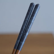 MON VOISIN TOTORO - Esquisses Bleu Marine - baguettes Laquées 21cm