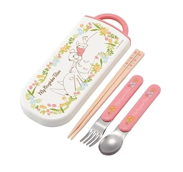 MON VOISIN TOTORO - Mei & Totoro -Set baguettes cuillère et fourchette