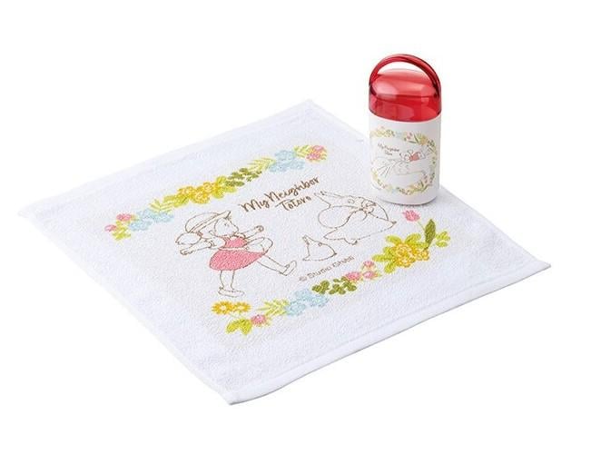 MON VOISIN TOTORO - Mei & Totoro - Serviette & étui 5.8x4.4x12.5cm