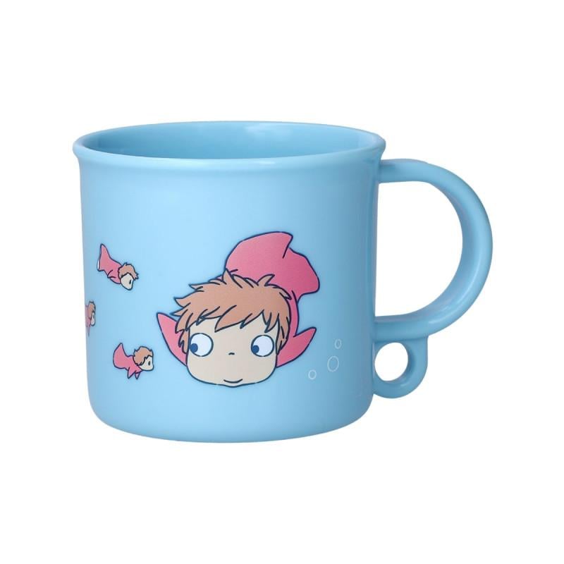 PONYO SUR LA FALAISE - Ponyo dans la mer - Mug 200ml