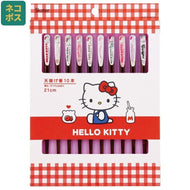 HELLO KITTY - Set de 10 baguettes à collectionner 21cm