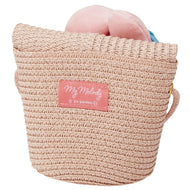 HELLO KITTY - My Melody - Sac bandoulière en paille 13.8x14cm