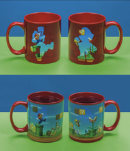 SUPER MARIO BROS - Vintage - Mug thermoréactif