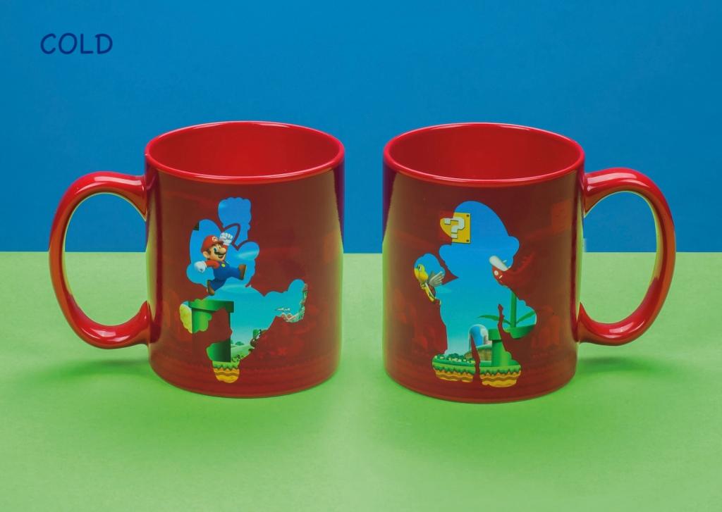 SUPER MARIO BROS - Vintage - Mug thermoréactif