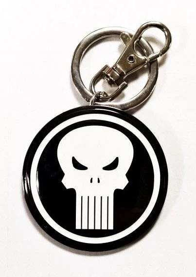 MARVEL - 3D Metal Keychain Blister Box - Punisher Logo