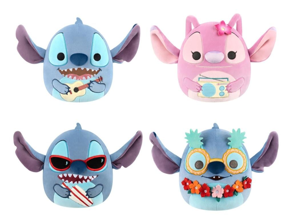 SQUISHMALLOWS - Little Plush 20cm Disney Stitch Assort. 6pcs