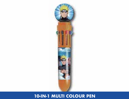 NARUTO - Bic Muticolore 10 couleurs