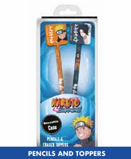 NARUTO - Pencil & Topper 2PK