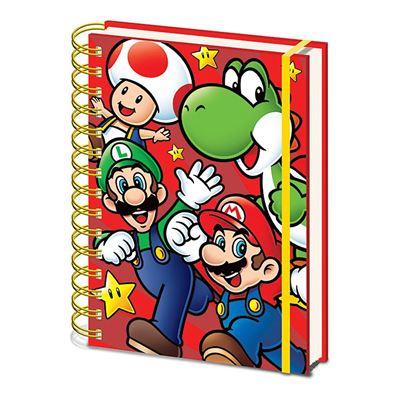SUPER MARIO - Core Run - Carnet de notes A5