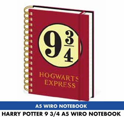 HARRY POTTER - 9 3/4 - Carnet de notes A5