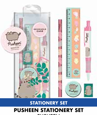 PUSHEEN - Set papeterie