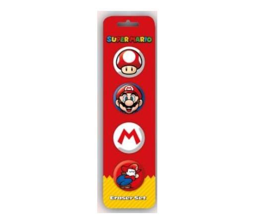 NINTENDO - Super Mario - Eraser Set