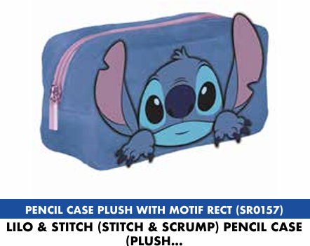 LILO & STITCH - Stitch & Scrump - Plush Pencil Case