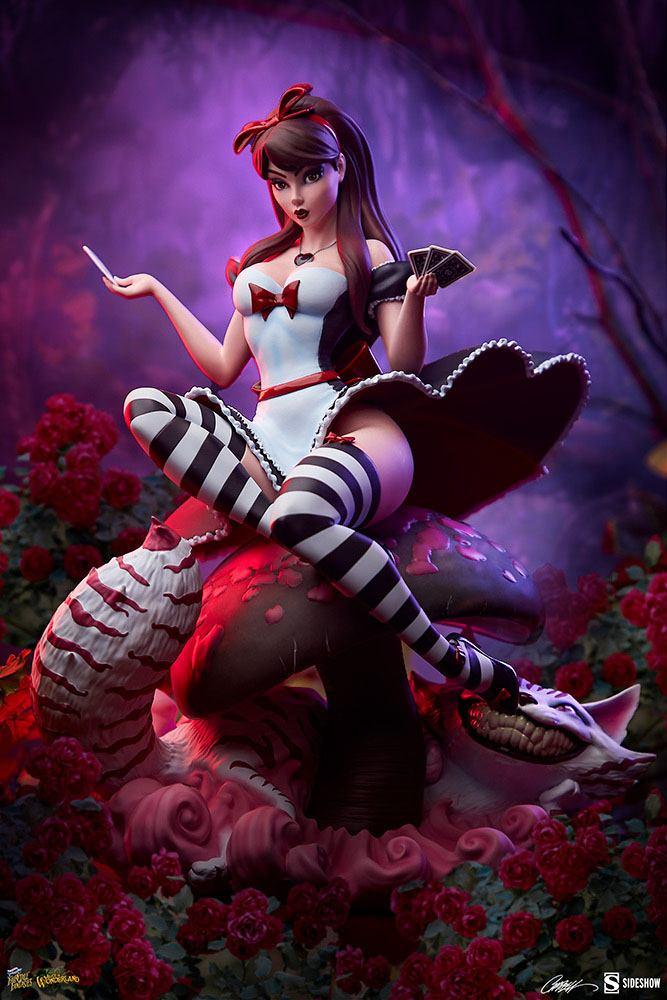 FAIRYTALE FANTASIES - Alice of Game Hearts - Statuette '34x27x20cm'