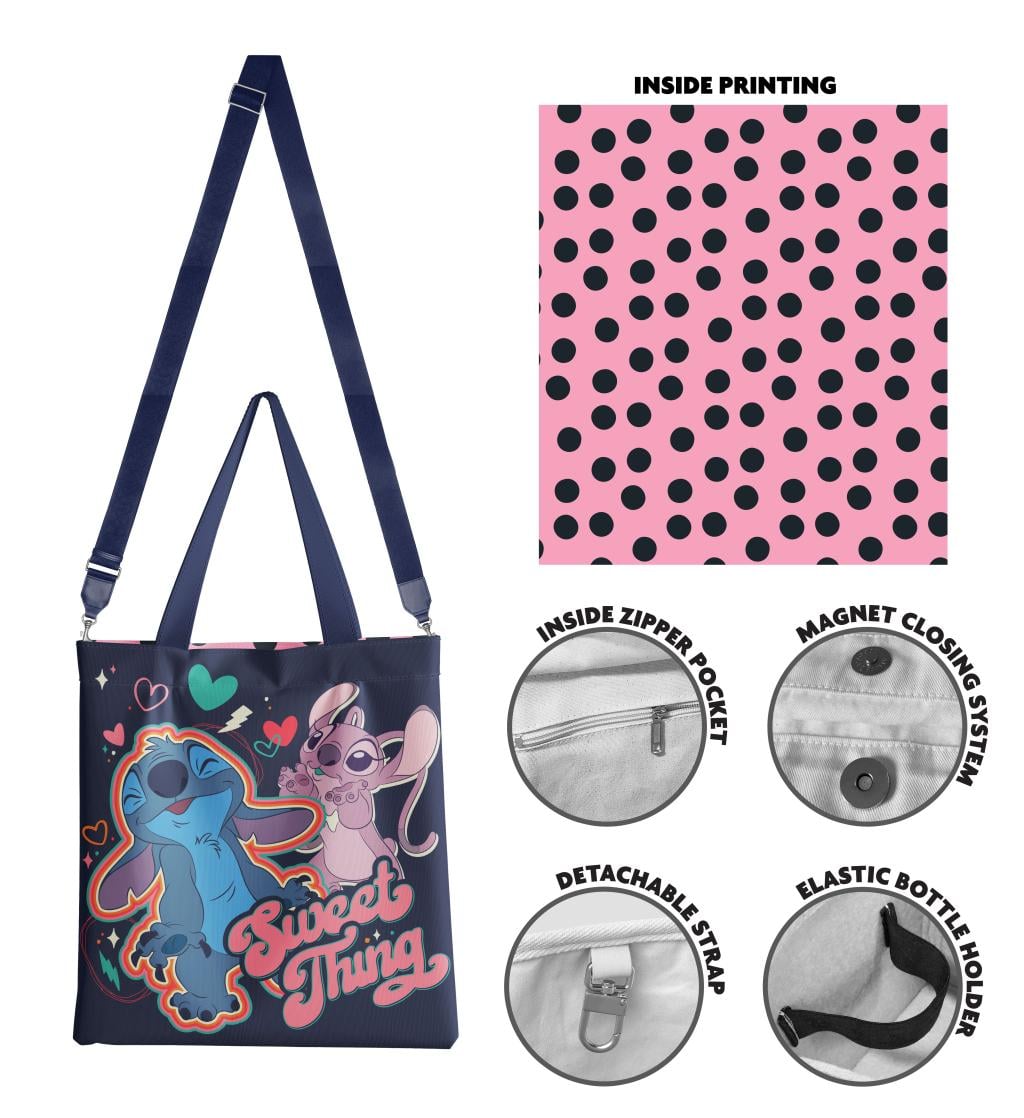 STITCH & ANGEL - Sweet - Tote Bag Premium Edition Limitée 40x36cm