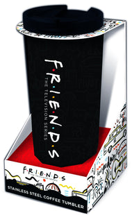 FRIENDS - Mug de Voyage Thermo en Acier Inoxydable 425ml