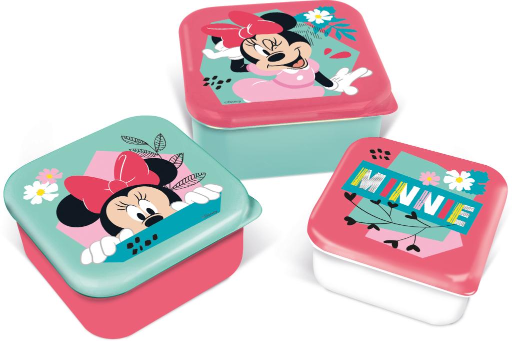 MINNIE - Boîtes à Snack - 3 pcs