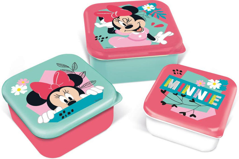 MINNIE - Boîtes à Snack - 3 pcs
