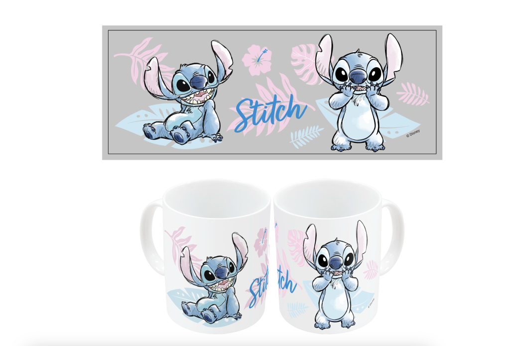 STITCH - Watercolor - Mug céramique 325ml