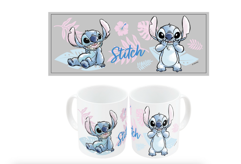 STITCH - Watercolor - Mug céramique 325ml